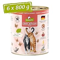 GranataPet DeliCatessen con tacchino e gamberetti, cibo umido gatti