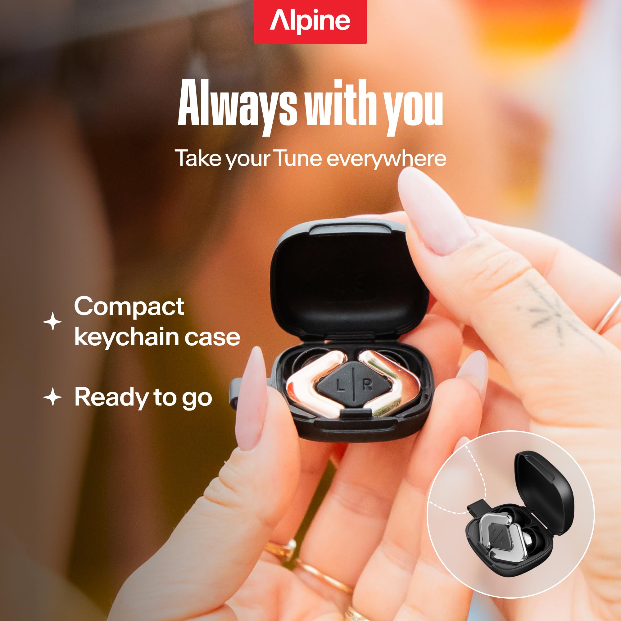 Alpine Tune | Ear Plugs for Concert with Premium High Fidelity Filter — Amazon image 6
