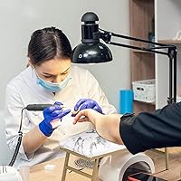 Vista 2 de Reposabrazos para uñas, soporte de brazo de uñas para tecnología de uñas con tapete de mesa de cuero de microfibra, soporte de manicura