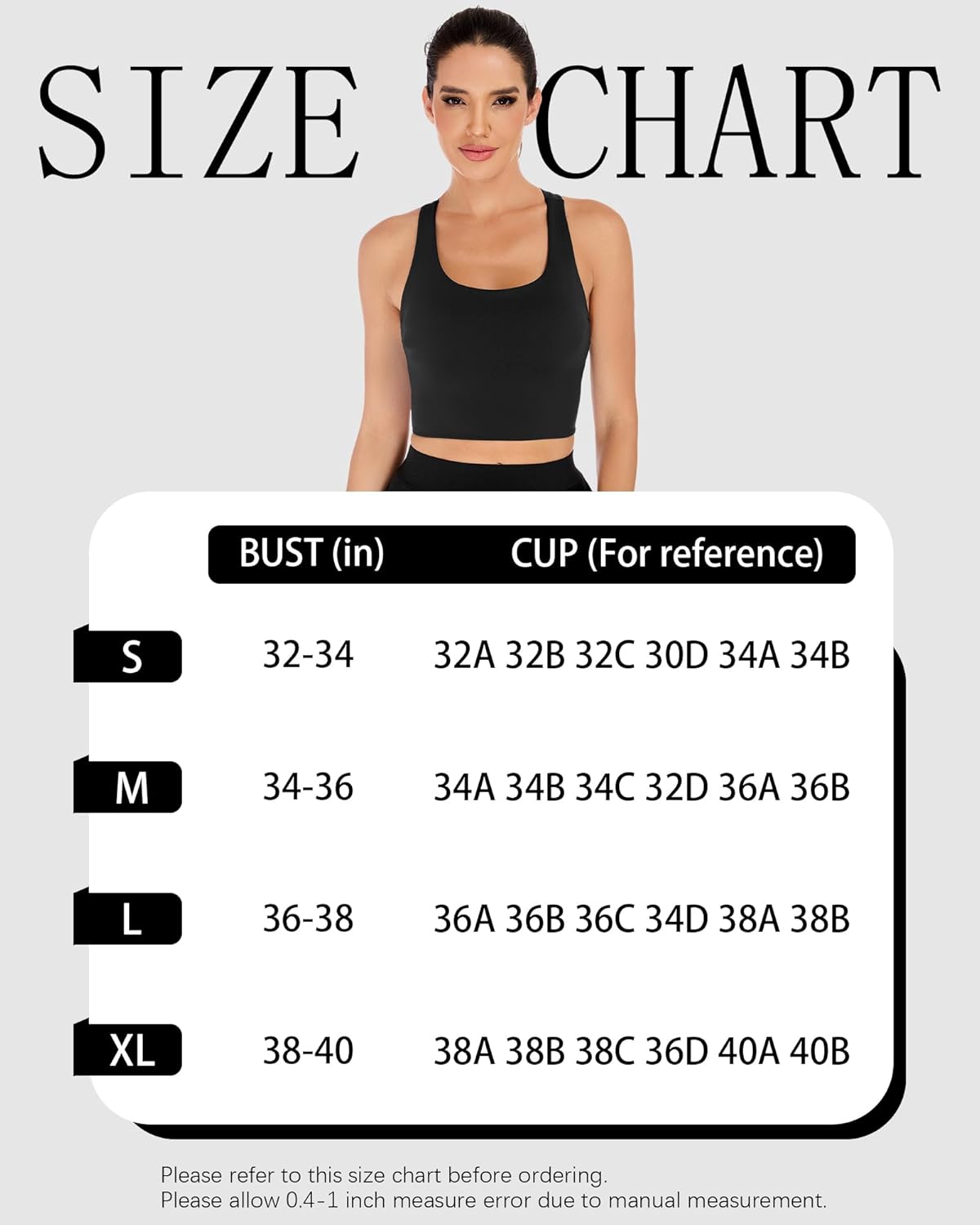 Longline Sports Bras for Women Cross Back Workout Tops with Built in Bra Yoga Bra Athletic Crop Tank Top Gym Fitness - Image 7
