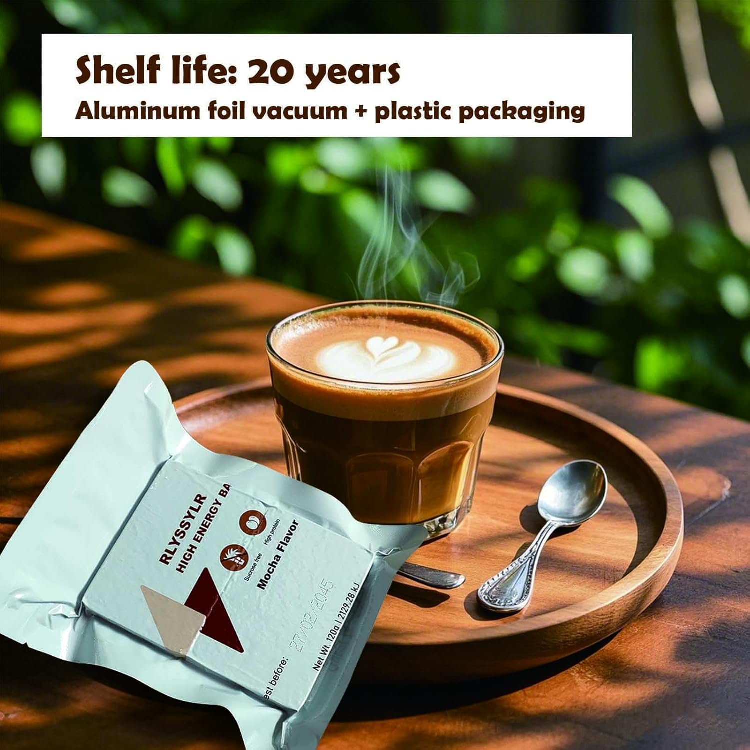 Emergency Food Ration Bars Meals 2025 Ready To Eat 20 Pack, 8 Days Sugar Free Survival Food for Outdoor Camping,20 years Long Self Life (20 PACK, Count, 20)