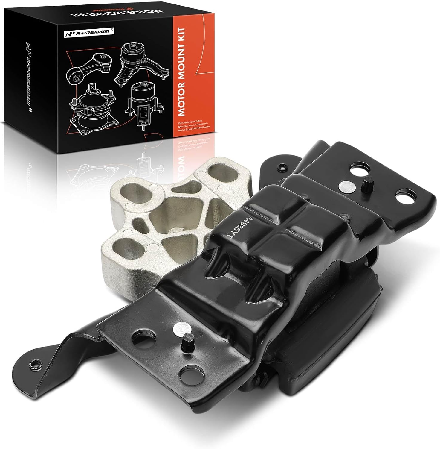 A-Premium Left Driver Side Transmission Mount Compatible with Volkswagen Jetta 2019-2022, Golf 2015-2021, Golf Alltrack R SportWagen, GTI & Audi A3, A3 Quattro Sportback e-tron, TT TTS Quattro, S3