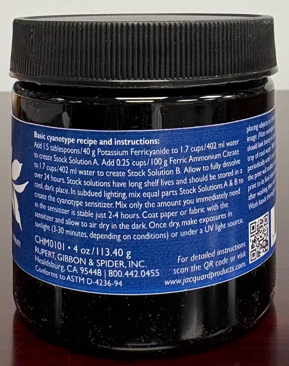 Jacquard Ferricyanure de potassium 4 oz