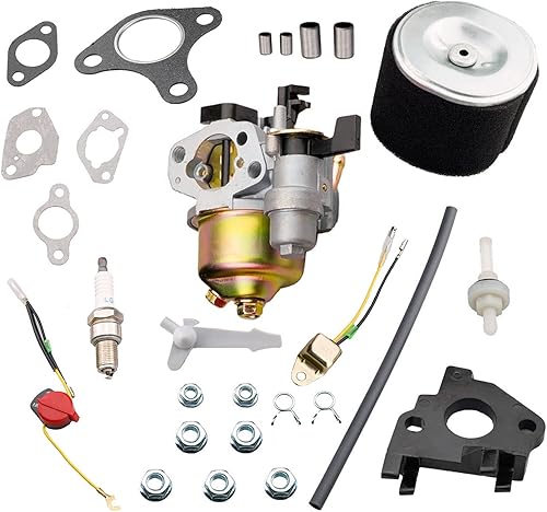 Miniatura 4 de Tapa Kit de afinación de filtro de aire de carburador ajustable para Honda GX240 8Hp GX270 9Hp Equipo de potencia de motor