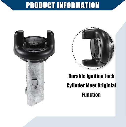 Miniatura 4 de No.12369498 - Juego de núcleos de bloqueo de interruptor de encendido para puerta delantera, con llaves para Chevy CK Pickup 1995-1997 para GMC