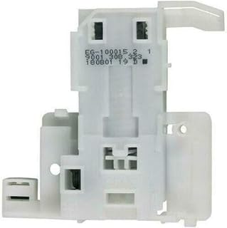 Bosch 10006917 Genuine OEM Door Lock Assembly (White) for Bosch Dishwashers