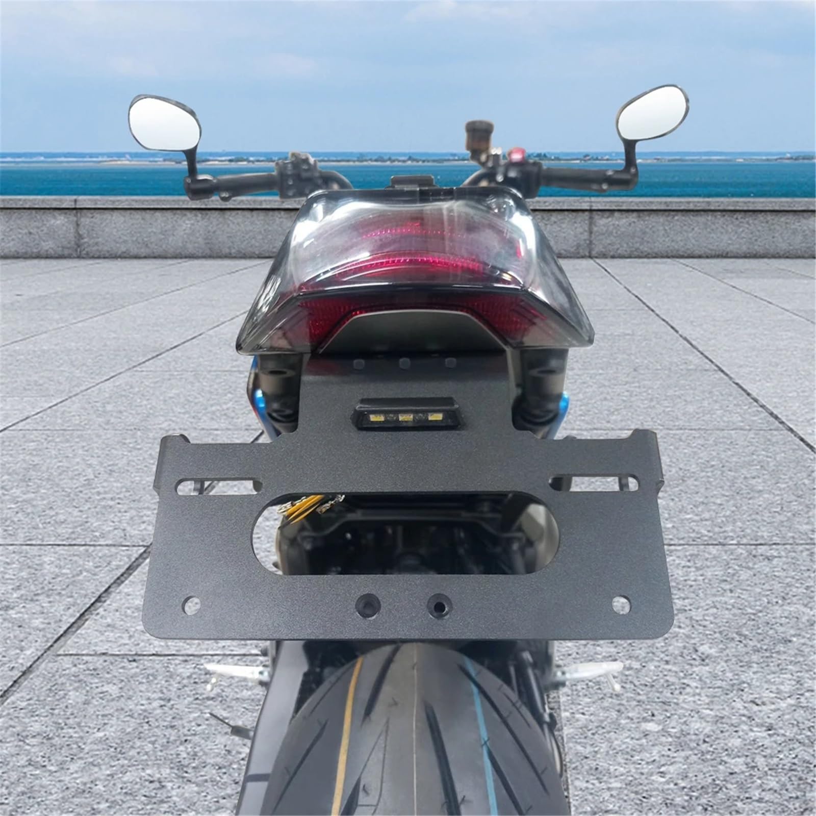 Compatibile Con XSR900 2022-2024 Per GP 2024 Supporto Per Targa Posteriore Per Motocicletta Supporto Per Kit Eliminatore Attacco Targa Moto