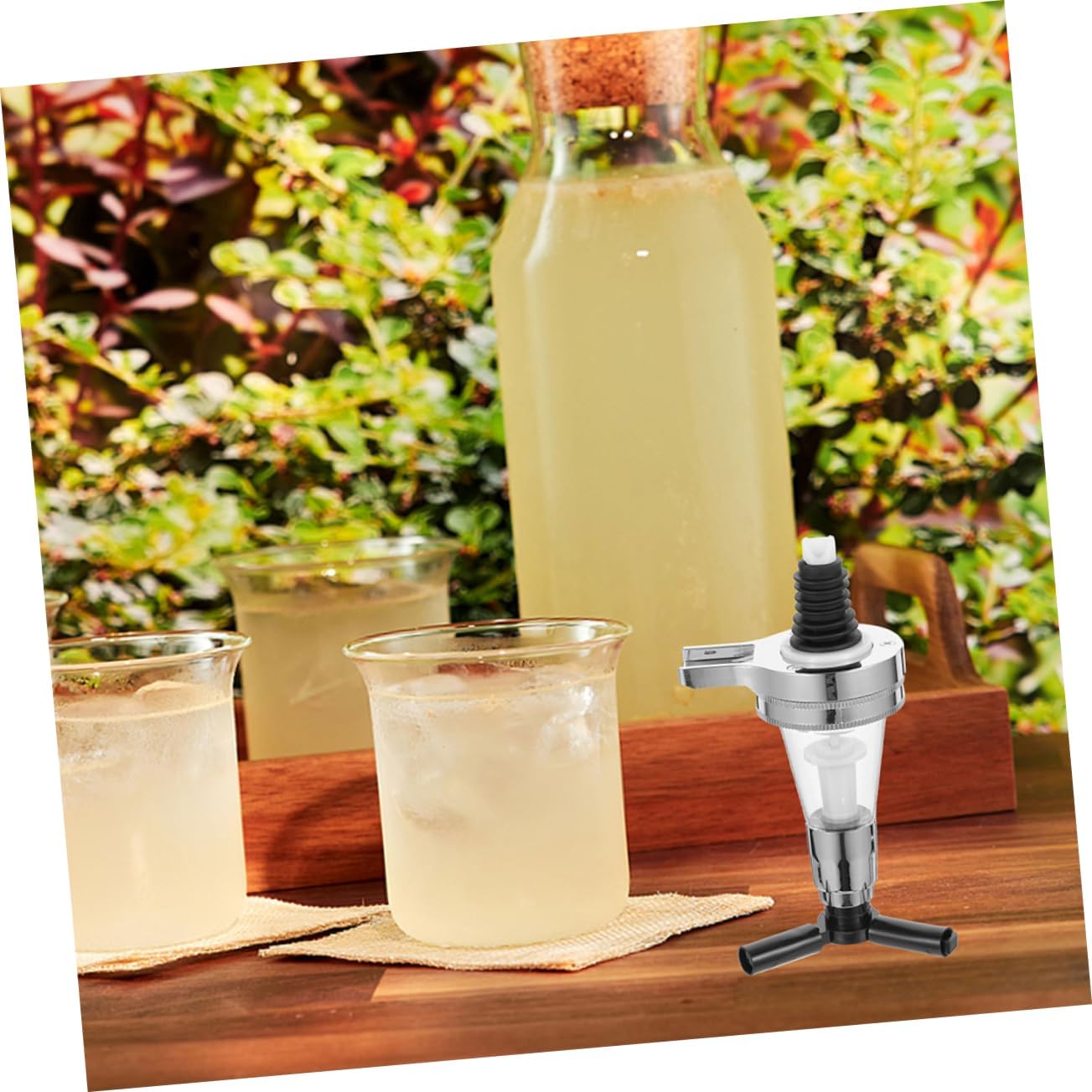 2pcs Wine Dispenser Pump Spouts Precise Control Liquor Pourer for Parties and Bars and Refill for Wine and Juice Bottles