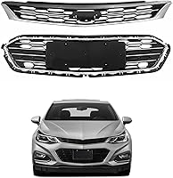 Vista 1 de Parachoques delantero Parachoques Superior Parrilla Inferior Repuesto para Cruze 2016 2017 2018