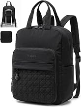 Travel Backpack 16x12x6 Personal Item Bag Lightweight Foldable | Daypack Causal Bookbag College with Trolley Sleeve SBS Zipper Multi-Compartment for Women