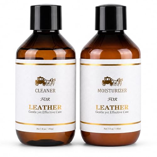 Leather Cleaner & Moisturizer Set for Coach - Cleans, Moisturizes,