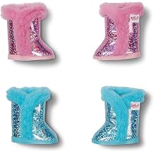 BABY born Glitter Boots - 1 Pair of Doll Shoes in Two Possible Designs - Design Selection is Random - Fits All Dolls of Size 43 cm - High-Quality Doll Accessories