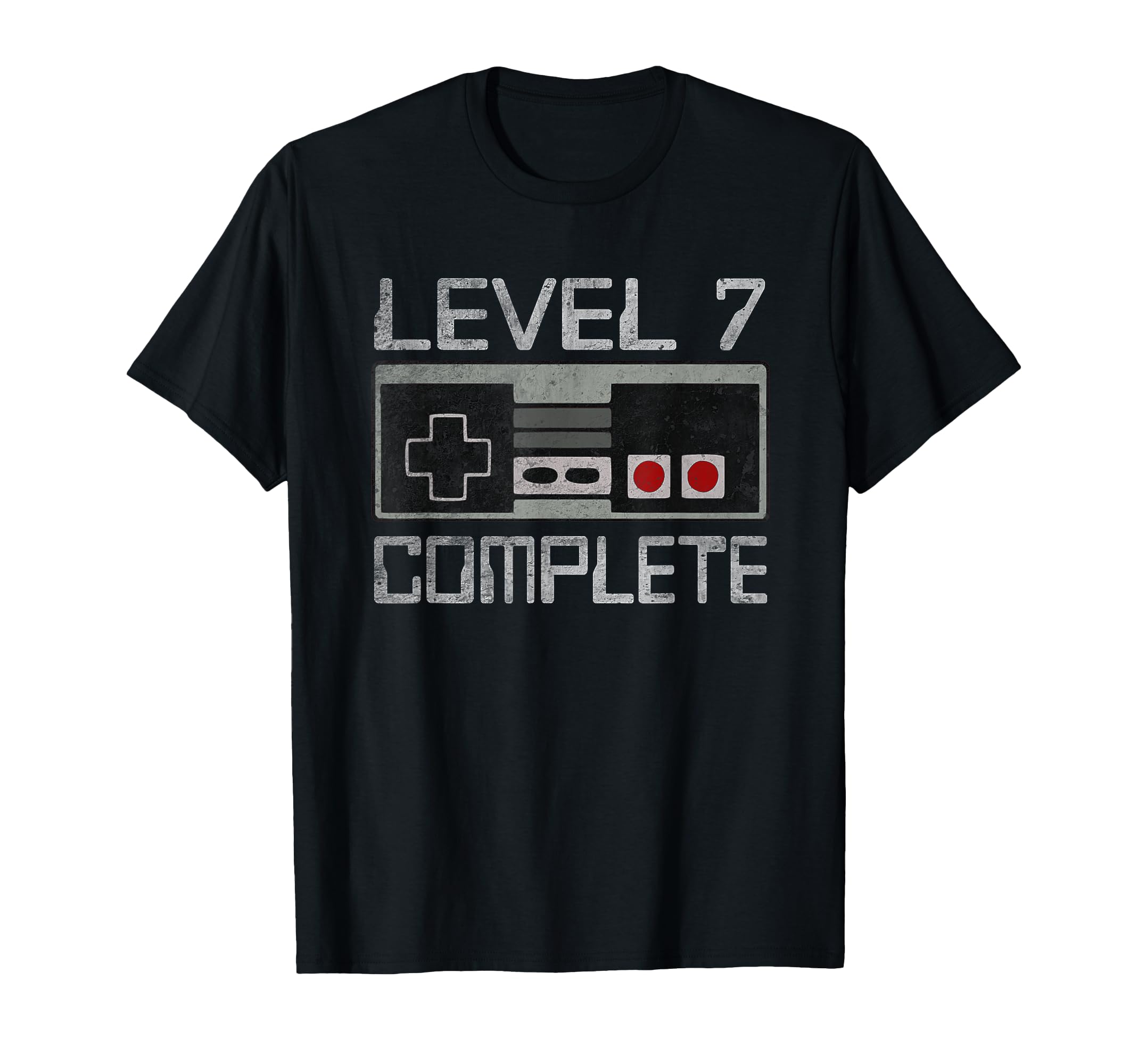 Level 7 Complete 7 Year 7th Wedding Anniversary For Him Her T-Shirt