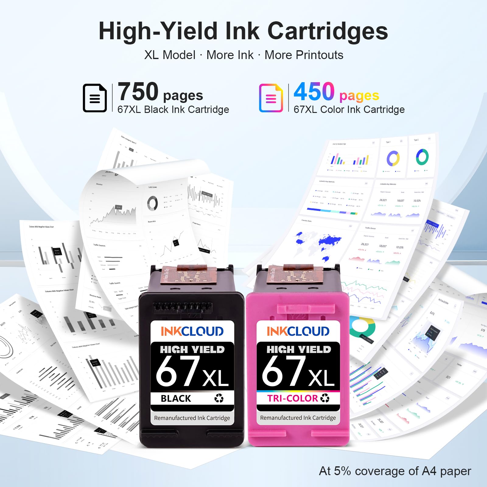 HP 67XL トリコロール インクカートリッジ 22点 HP 67XL トリコロール インクカートリッジ 22点 hp 67XL」の人気商品