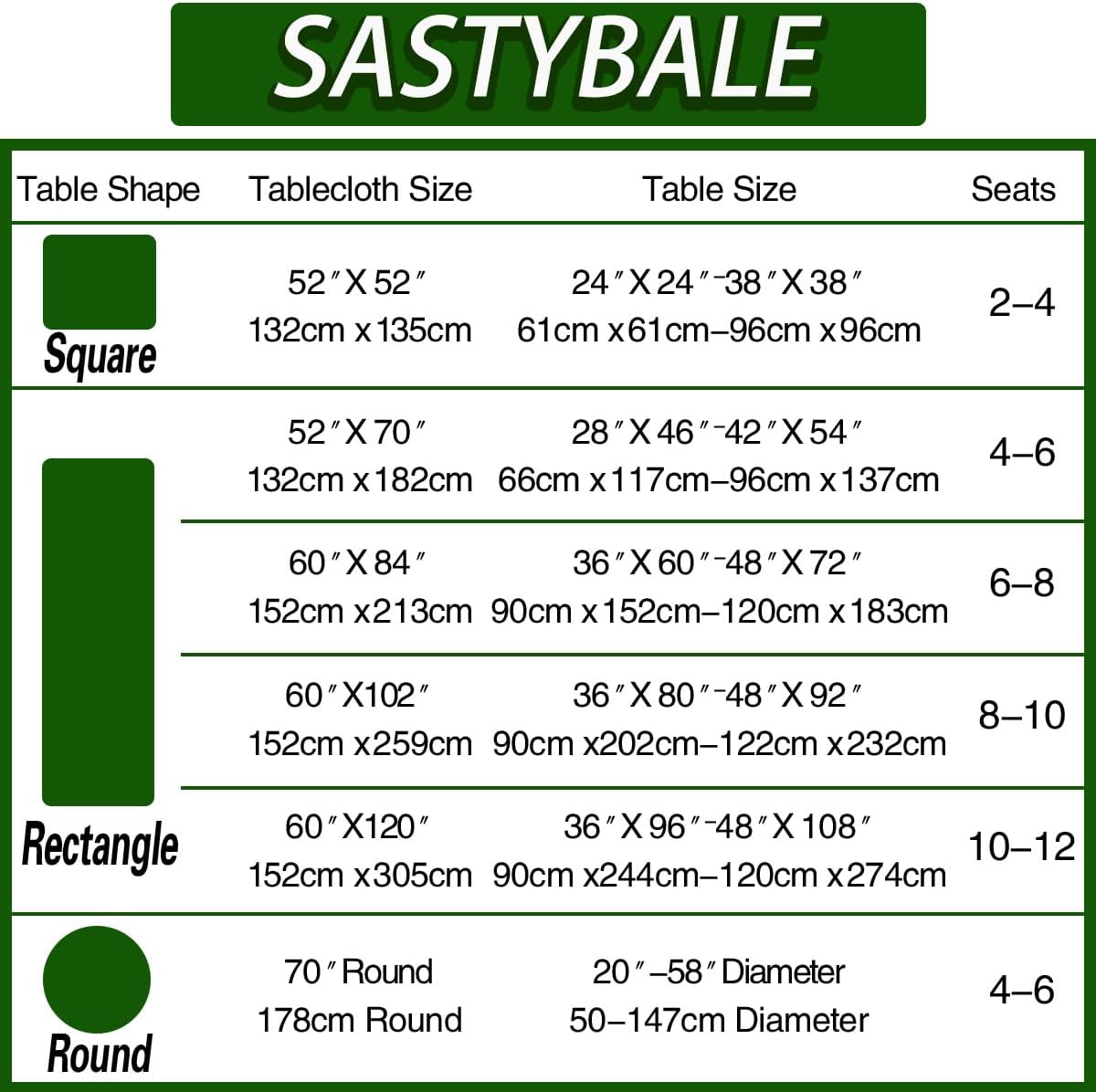 SASTYBALE Spring Tablecloth Summer Rectangle Table Cloth Eucalyptus Leaves Table Cover Spillproof Washable TableCloths for Dining, Farmhouse, Picnic, Outdoor, Kitchen, Easter Decor (60" x 102")