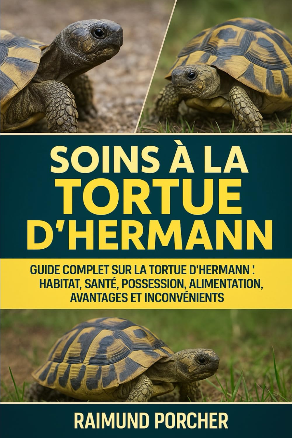 SOINS À LA TORTUE D'HERMANN: GUIDE COMPLET SUR LA TORTUE D'HERMANN : HABITAT, SANTÉ, POSSESSION, ALIMENTATION, AVANTAGES ET INCONVÉNIENTS