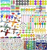 🎁【210pcs juguetes piñata】Hay múltiplos de cada juguetes piñata para satisfacer las necesidades de muchos niños que juegan juntos.resuelva la dificultad de recolectar juguetes pequeños o premios para la fiesta de cumpleaños de los niños.