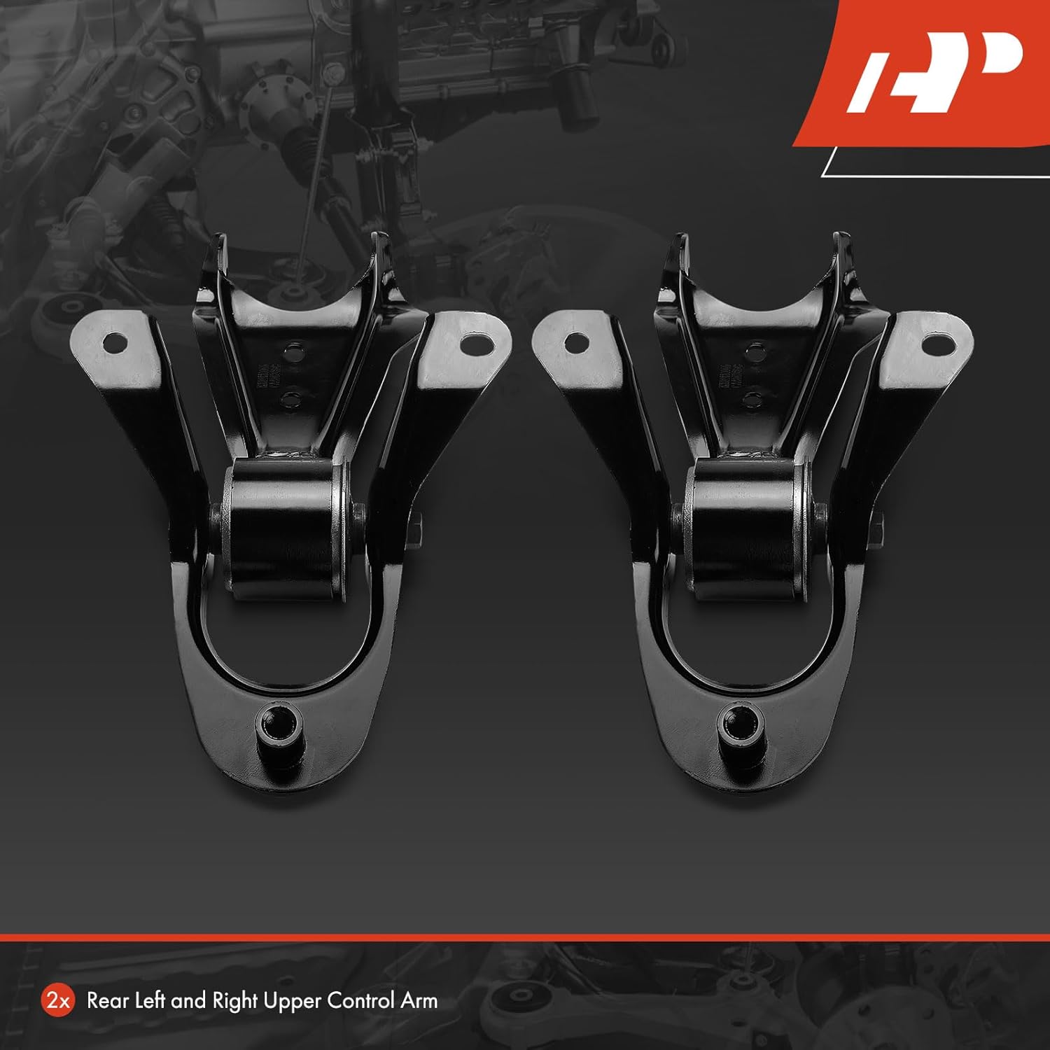 A-Premium 2 x Rear Upper Control Arms, with Bushing, Compatible with Ford Mustang 2005-2010