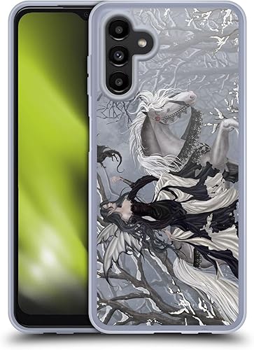 Head Case Designs Funda de gel suave con licencia oficial de Nene Thomas Snow Horse con Dragon Winter Has Begun compatible con Samsung Galaxy A13 5G