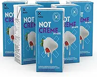 Kit com 6 Unidades - Creme de Leite Vegetal NOTCREME 200g - 100% Vegetal - Zero Lactose - Para Receitas