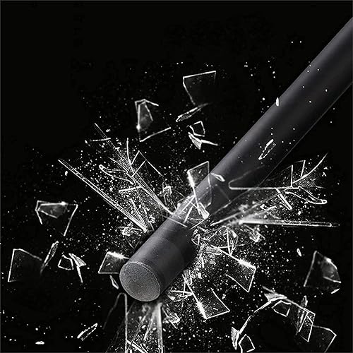 Miniatura 4 de QIANMEI Tacos de piscina de 59 pulgadas y 20 onzas con tecnología negra de fibra de carbono 12 puntas de cabeza grande de 0512in para hombres o