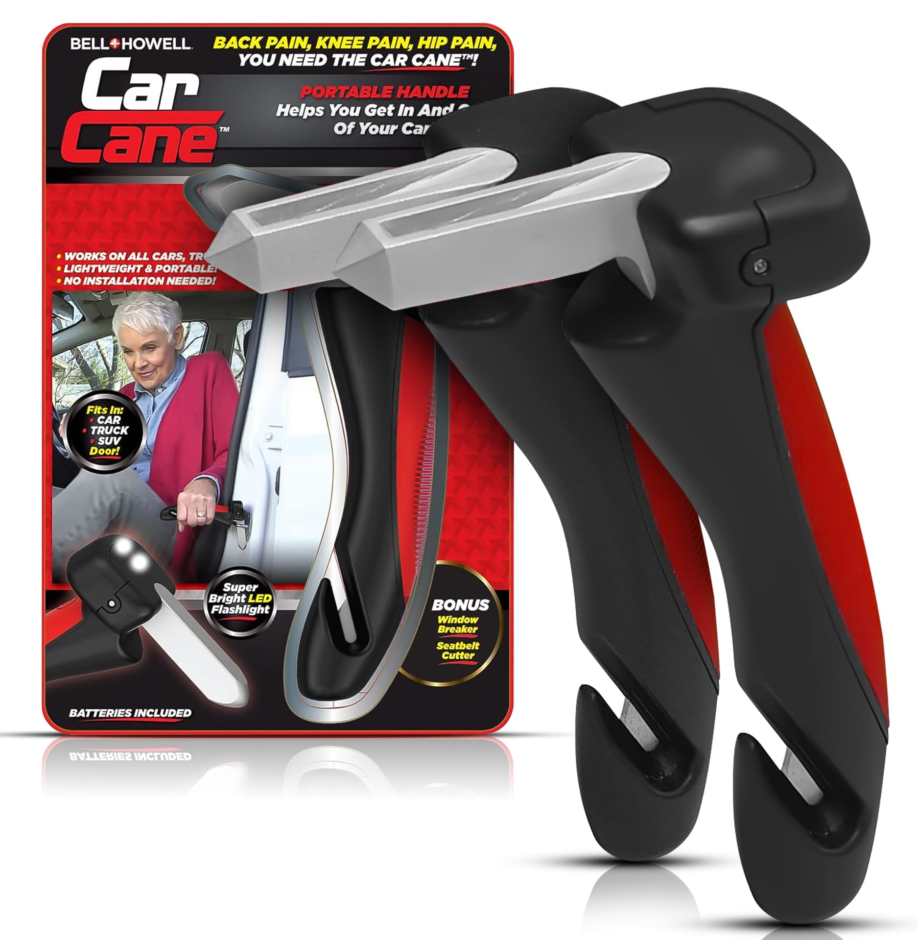EMSON Original Car Cane 2Pk