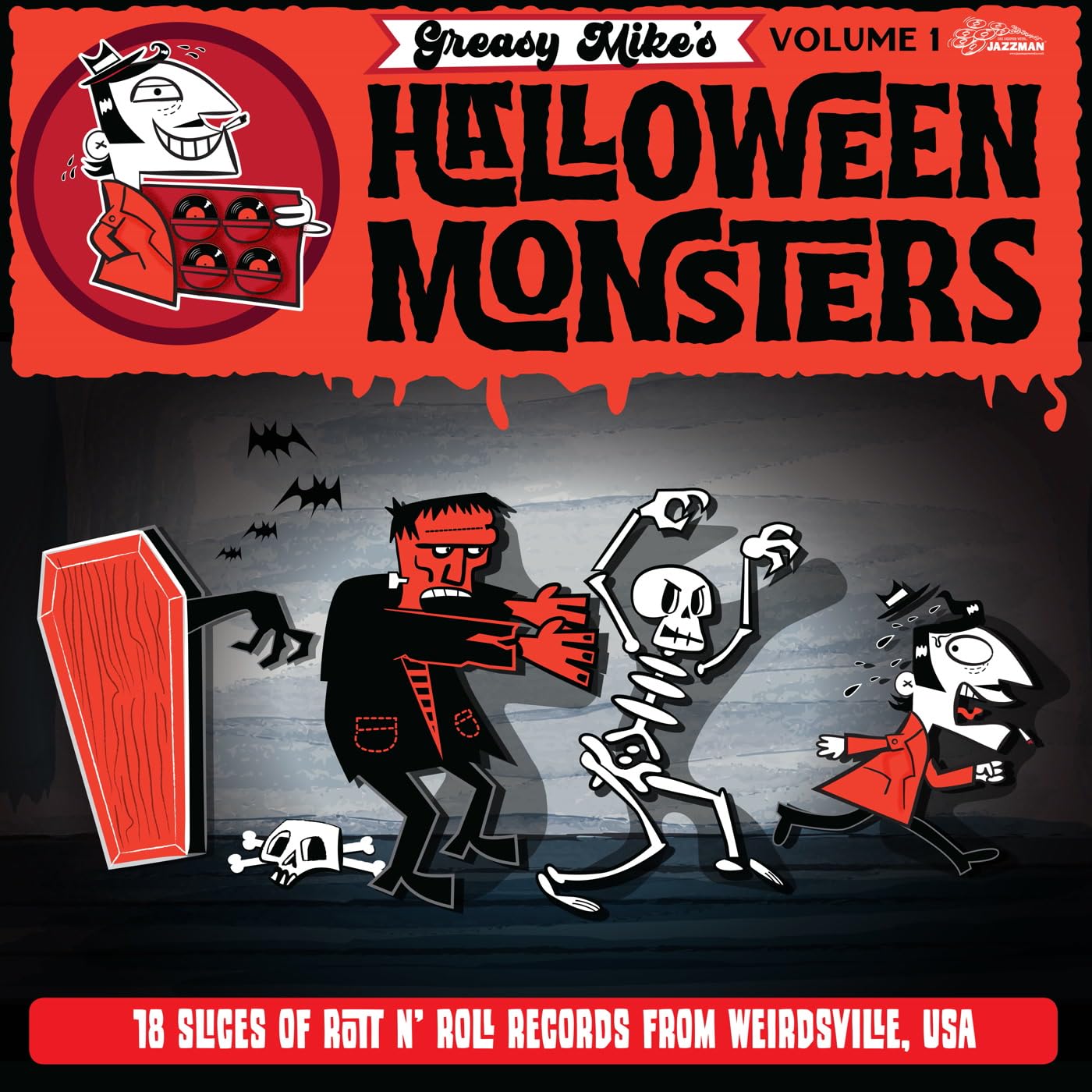 Greasy Mike's Halloween Monsters [VINYL]