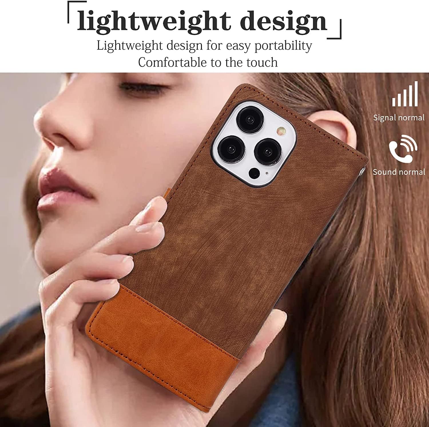 Wallet Case for iPhone 14/14 Plus/14 Pro/14 Pro Max, Premium Leather Kickstand Card Slots Flip Cell Phone Cover Magnetic Clasp Shockproof Folio Case (Color : Green, Size : 14Pro)