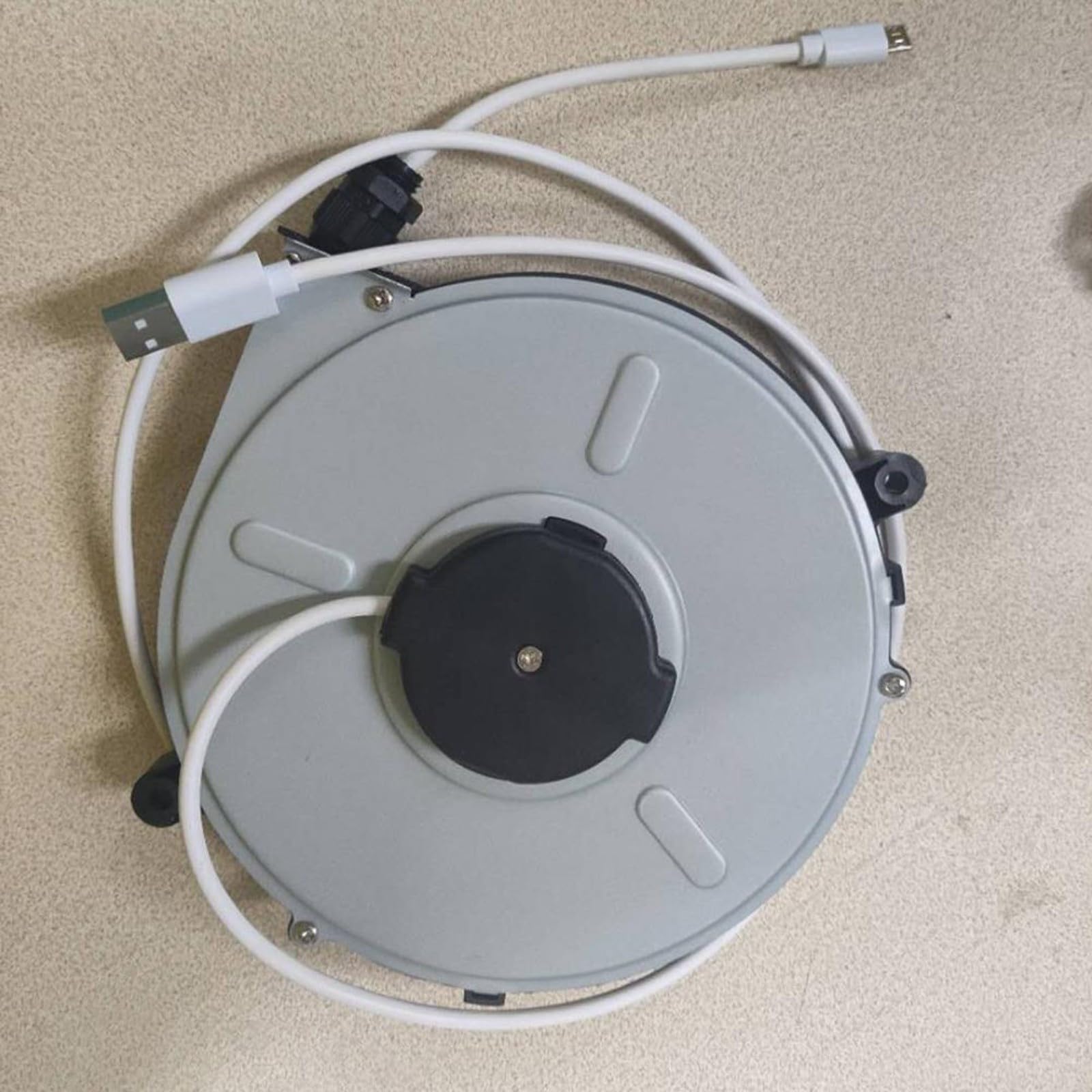 Avvolgicavo Portatile Automatico WEIJICUI – Cavo Elettrico Retrattile 1,8 M Per Campeggio E Attività All'Aperto, Carico 2500W, Sicuro E Compatibile
