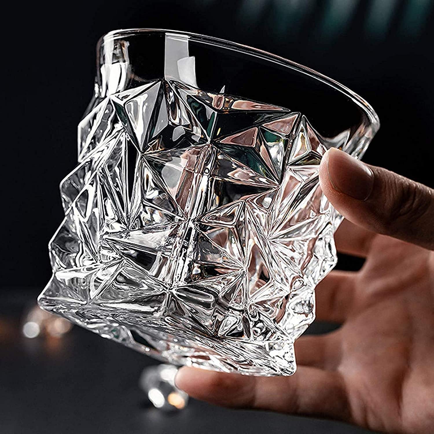Karafka do wina, ręcznie dmuchane butelki whisky, włoskie szklane pojemniki na alkohol zapobiegający parowaniu, klasyczny design wazonów, wysokiej jakości zestaw upominkowy na butelki