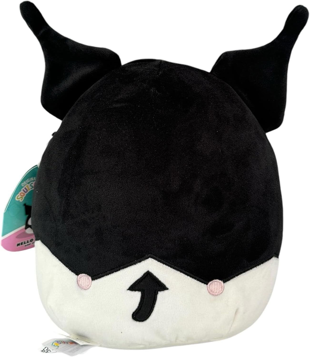 Squishmallows Official Kellytoy Sanrio Squad Squishy Stuffed Plush Toy Animal (Kuromi, 8 Inch)
