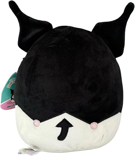 Miniatura 3 de Squishmallows Kellytoy oficial Sanrio Squad Squishy animal de peluche (Kuromi, 8 pulgadas)