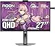 AOC Agon PRO AG276QSG2 27インチ ゲーミングモニター 2560x1440 QHD 360Hz 1ms NVIDIA G-SYNC Pulsar R5 HDR IPSパネル アンビエントアダプティブセンサー HDMI 2.1 DisplayPort搭載 スピーカー&ヘッドホンホルダー内蔵
