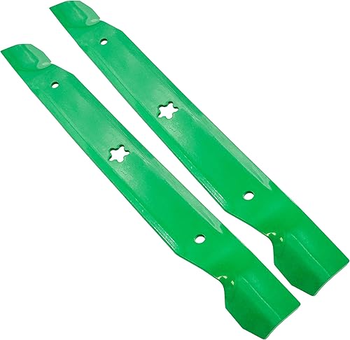 Miniatura 3 de Caltric Juego de 2 cortacésped de 42 pulgadas compatible con Husqvarna Yth18542 Yth20B42T Yth20F42T