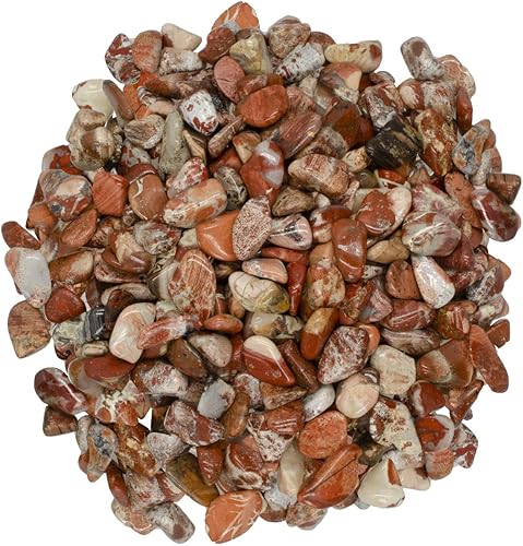 Miniatura 8 de Hypnotic Gems Materiales 5 libras de piedras pulidas de cornalina de Botswana - XX Small - 0.40" a 0.60" - Rocas pulidas y piedras preciosas para