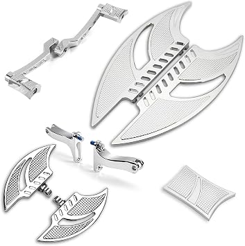 for Harley Chrome floorboard Passenger footboards Road King FLHR Road Street Glide Ultra Limited Low FLHTKL Heel Toe Shift Lever 1980-2023