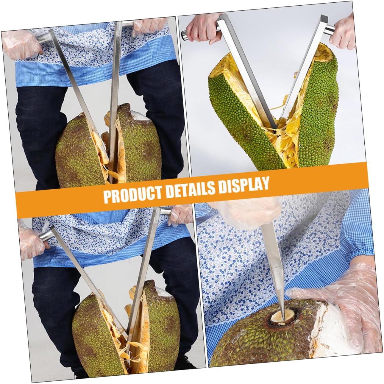 Ergonomic Jackfruit Corer Tool Stainless Steel Jackfruit Opener for Removal Versatile Kitchen Gadget