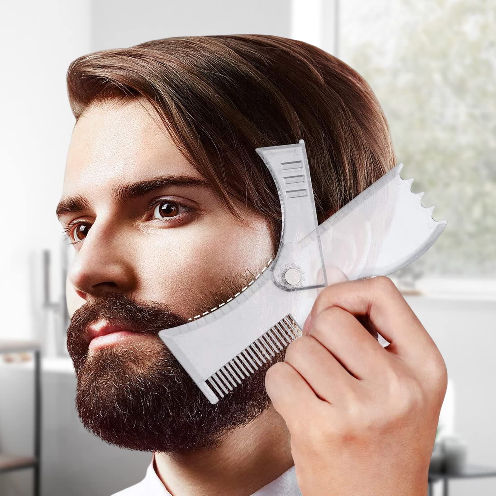 Amazon.co.jp: かみそりメンズ テンプレート 髭 剃刀 髭剃り カミソリ