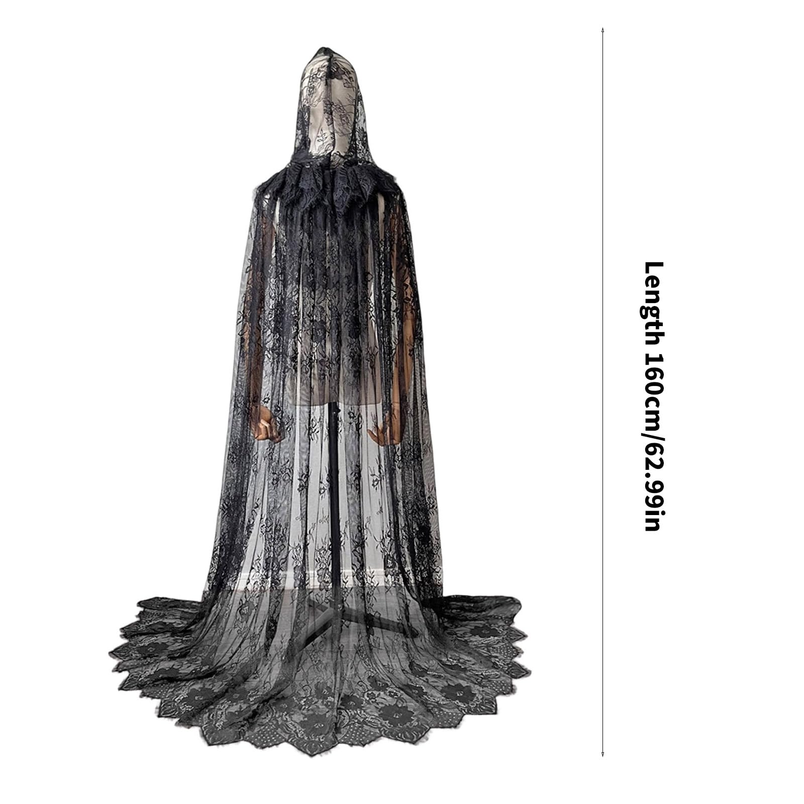 Tradizionale abito da sposa ricamato in nero bianco e rosso versatile abbigliamento formale accessorio nero sera partito mantello