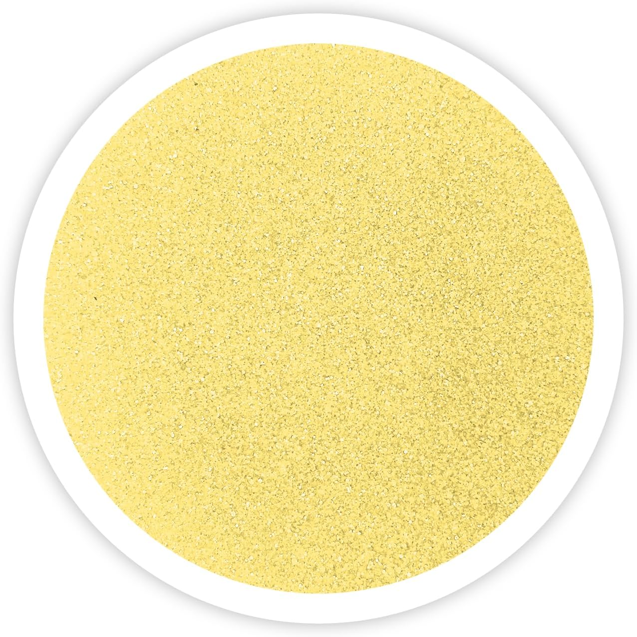 Sandsational Sparkle Canary Yellow Unity Sand, 1 LB (16 oz), Pastel Yellow Colored Sand for Weddings, Vase Filler, Home Decor, Crafts, Terrariums, and More