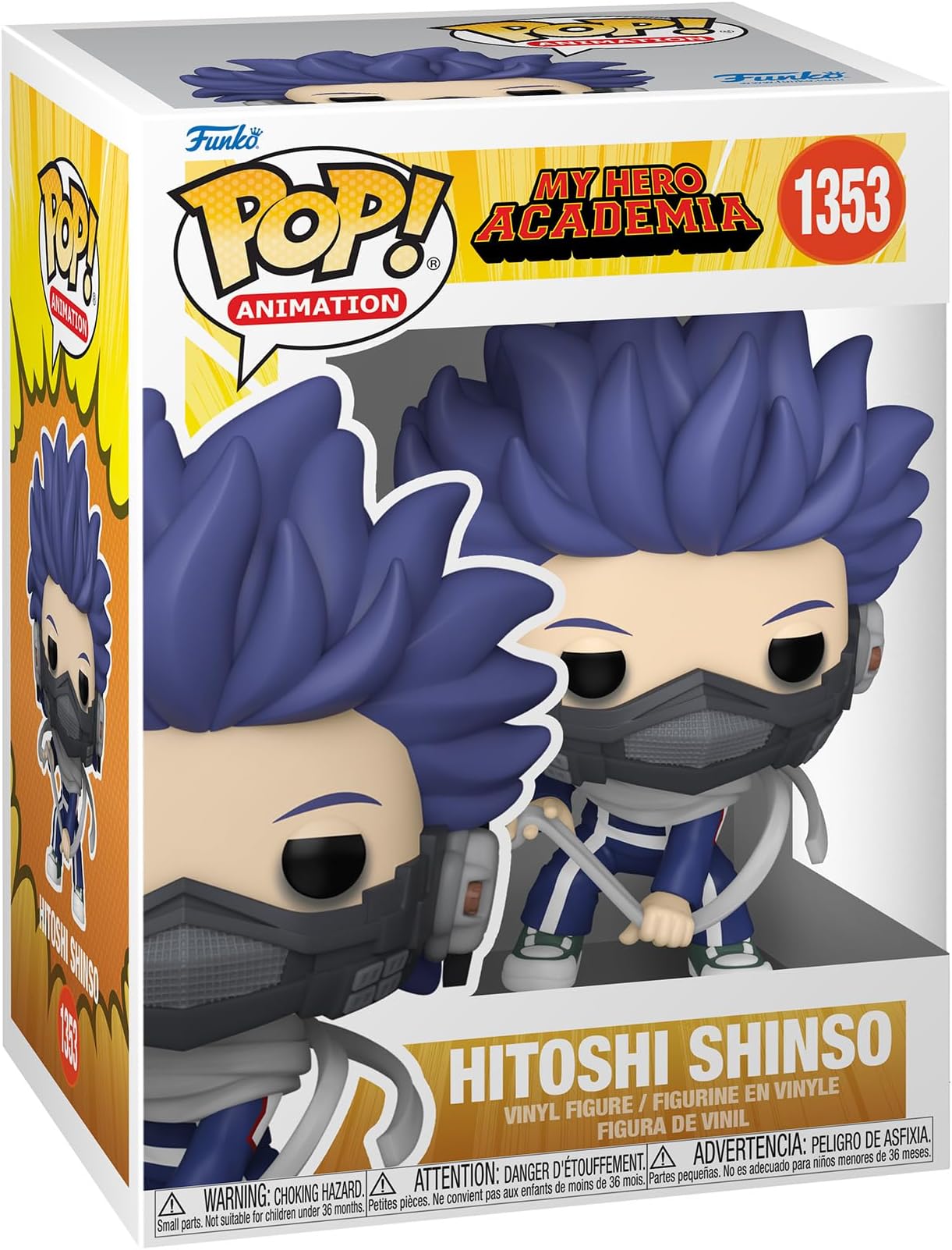 My Hero Academia Hitoshi Shinso Pop! Vinyl Figure #1353