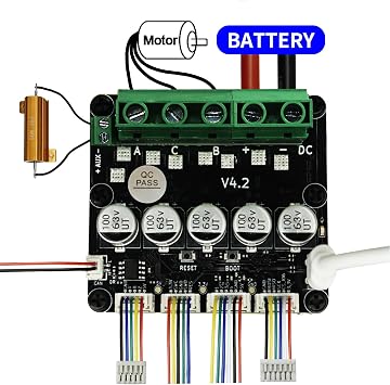 Brushless DC Motor Controller Driver for FOC BLDC Motors, Robotic Arm, Inspection Robot 824V