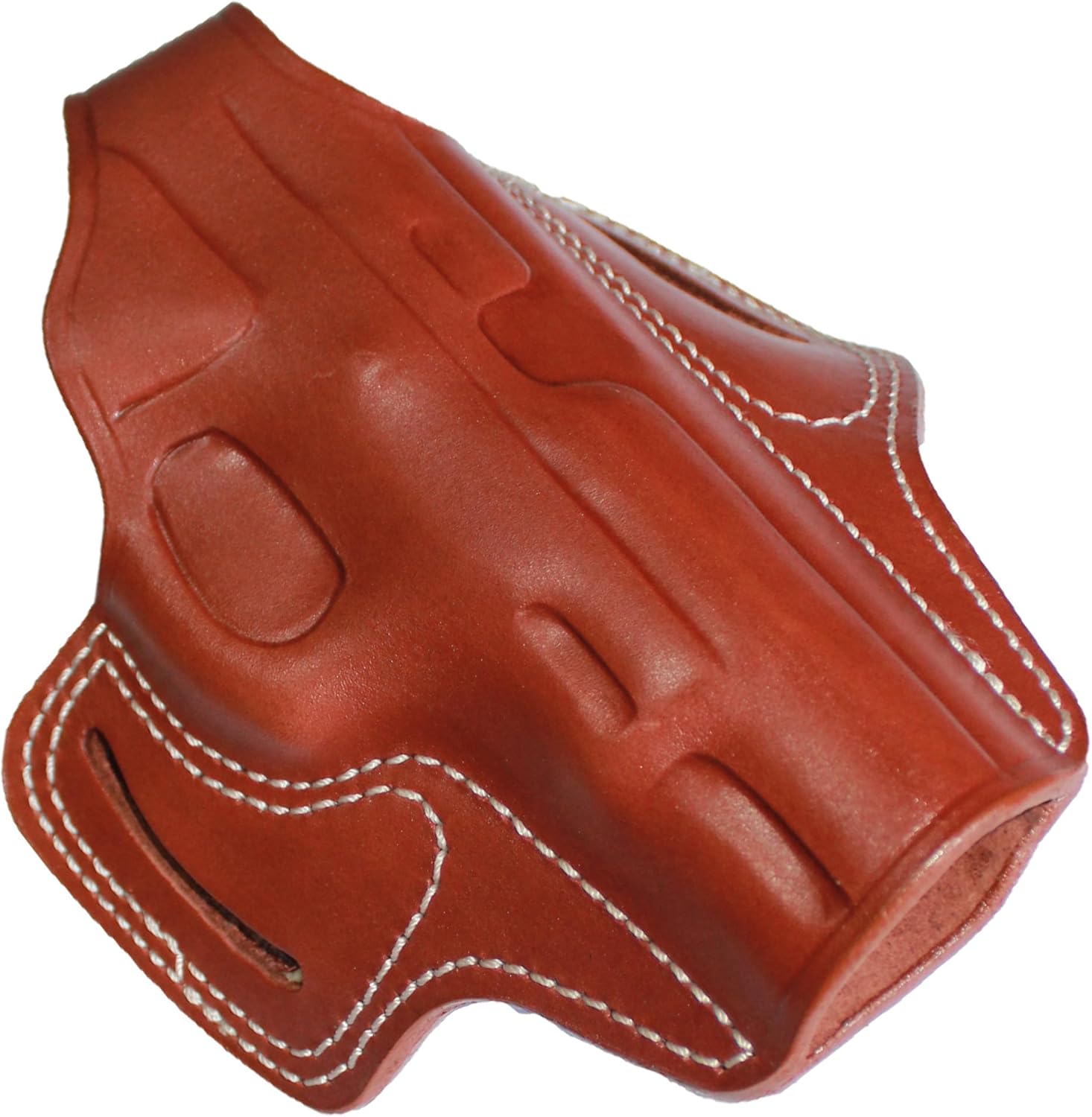 YT HOBBY Handmade Leather OWB Carry Two Slot Thumb Break Gun Holster for CZ 75, 75 B, 75 BD, 75 DAO