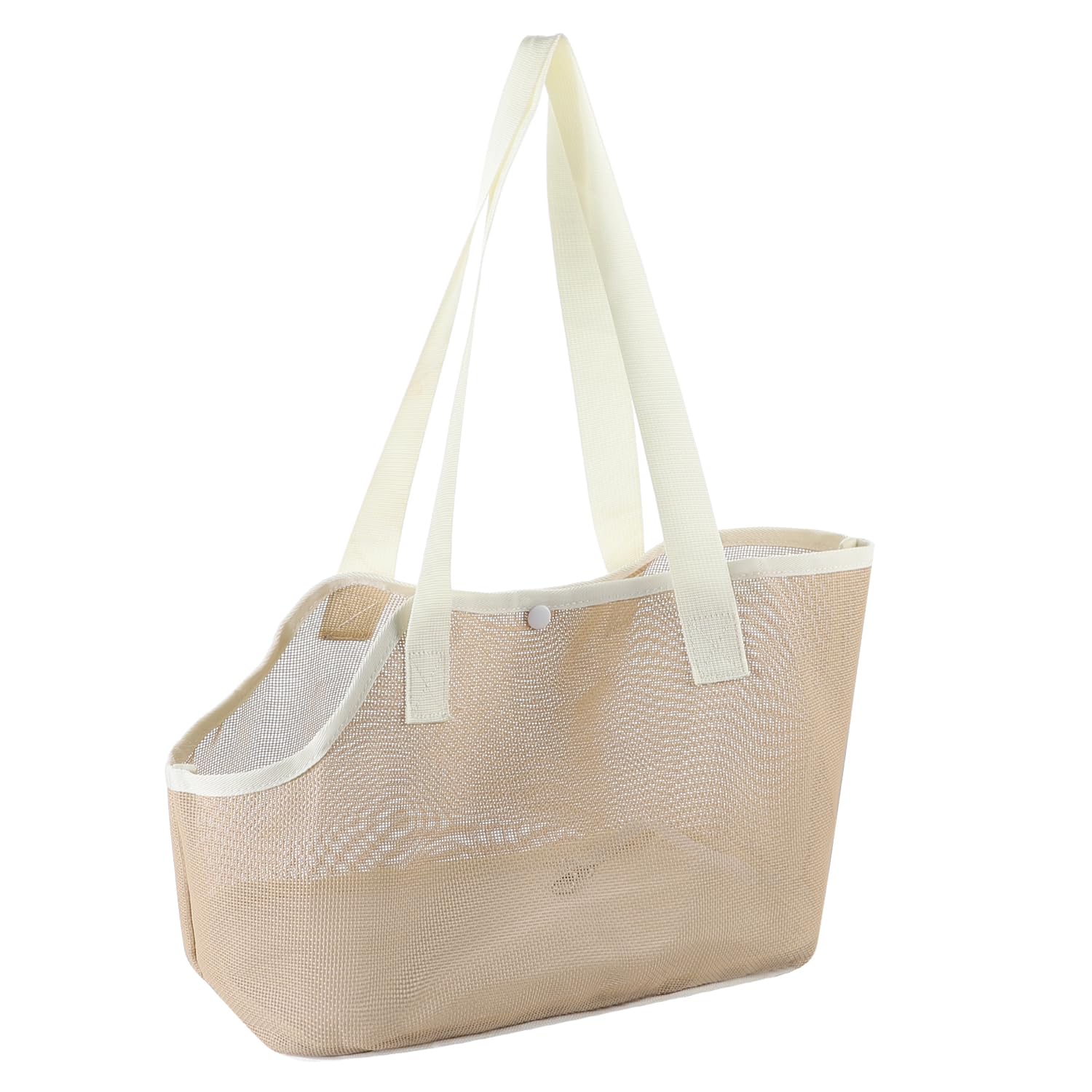 Sac de Transport pour Animaux de Compagnie Maille Respirant Eté Cage de Transport Portable Chien Chat Extérieur Sac de Voyage avec Corde de Sécurité et Tapis Amovible pour Chaton Chiot Petits Animaux