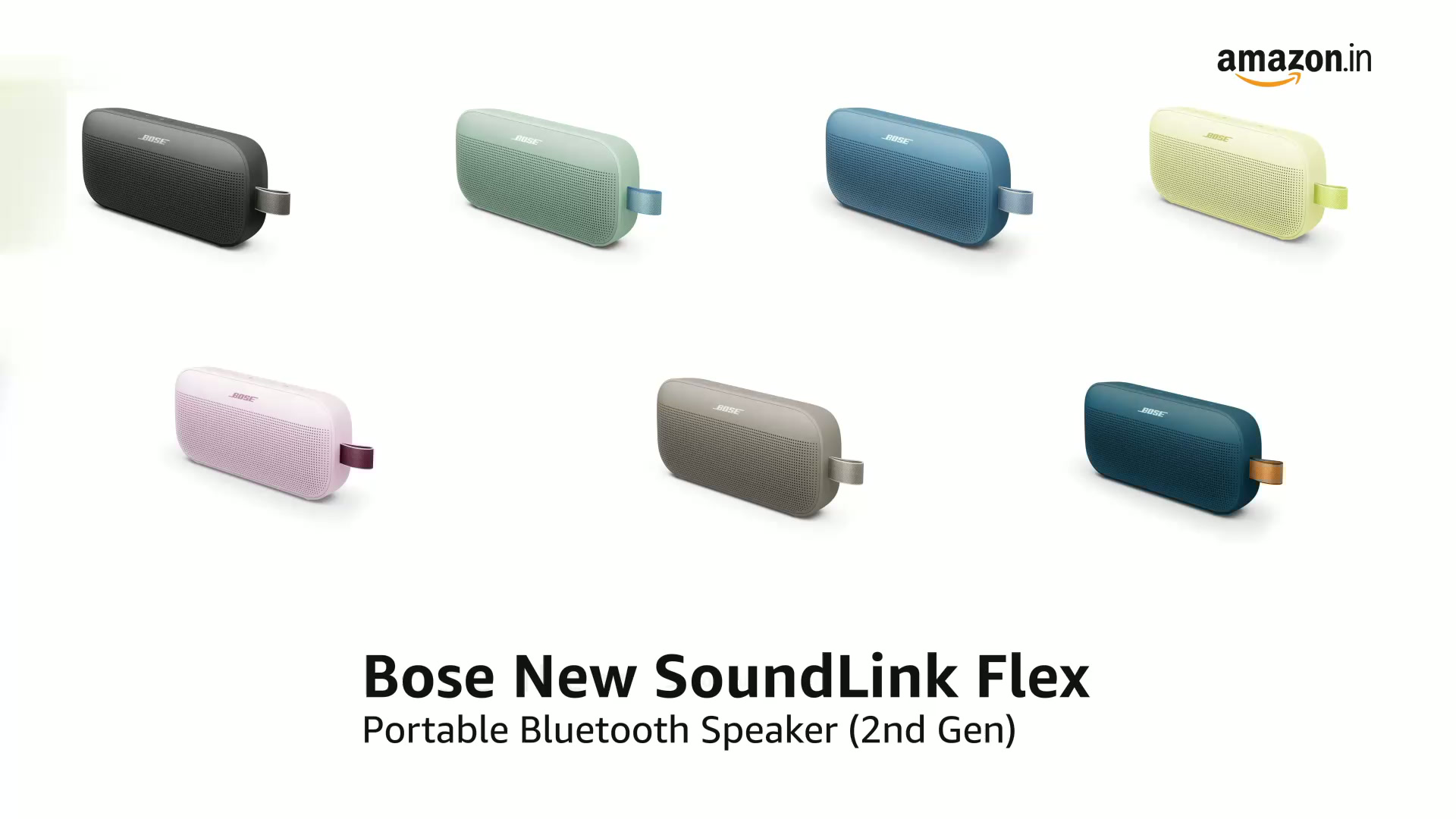 Bose New SoundLink Flex Portable Bluetooth Speaker (2nd Gen