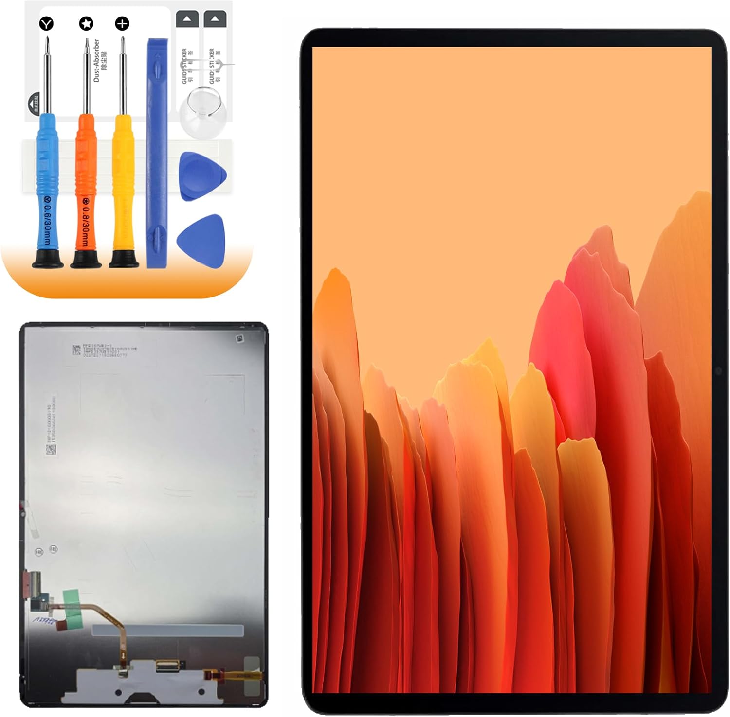 for Samsung Galaxy Tab S10 FE Plus Screen Replacement for Galaxy Tab S10 FE Plus LCD Display SM-X620, SM-X626, SM-X626B LCD Digitizer Assembly Screen Touch Assembly Repair Parts