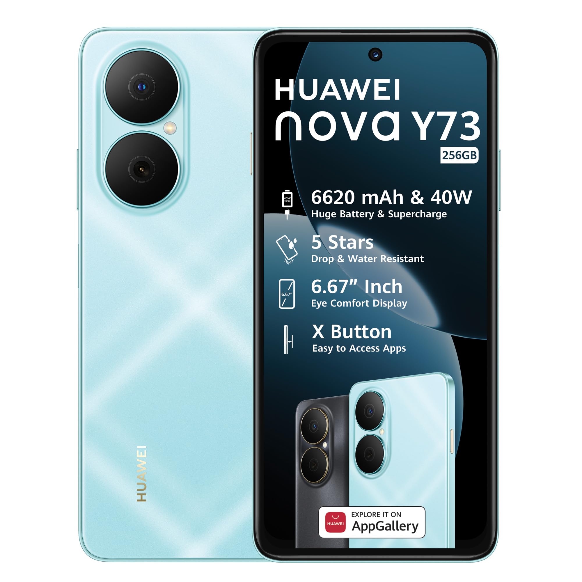 HUAWEI NOVA Y73 8+256GB DS BLUE : Amazon.co.za: Electronics