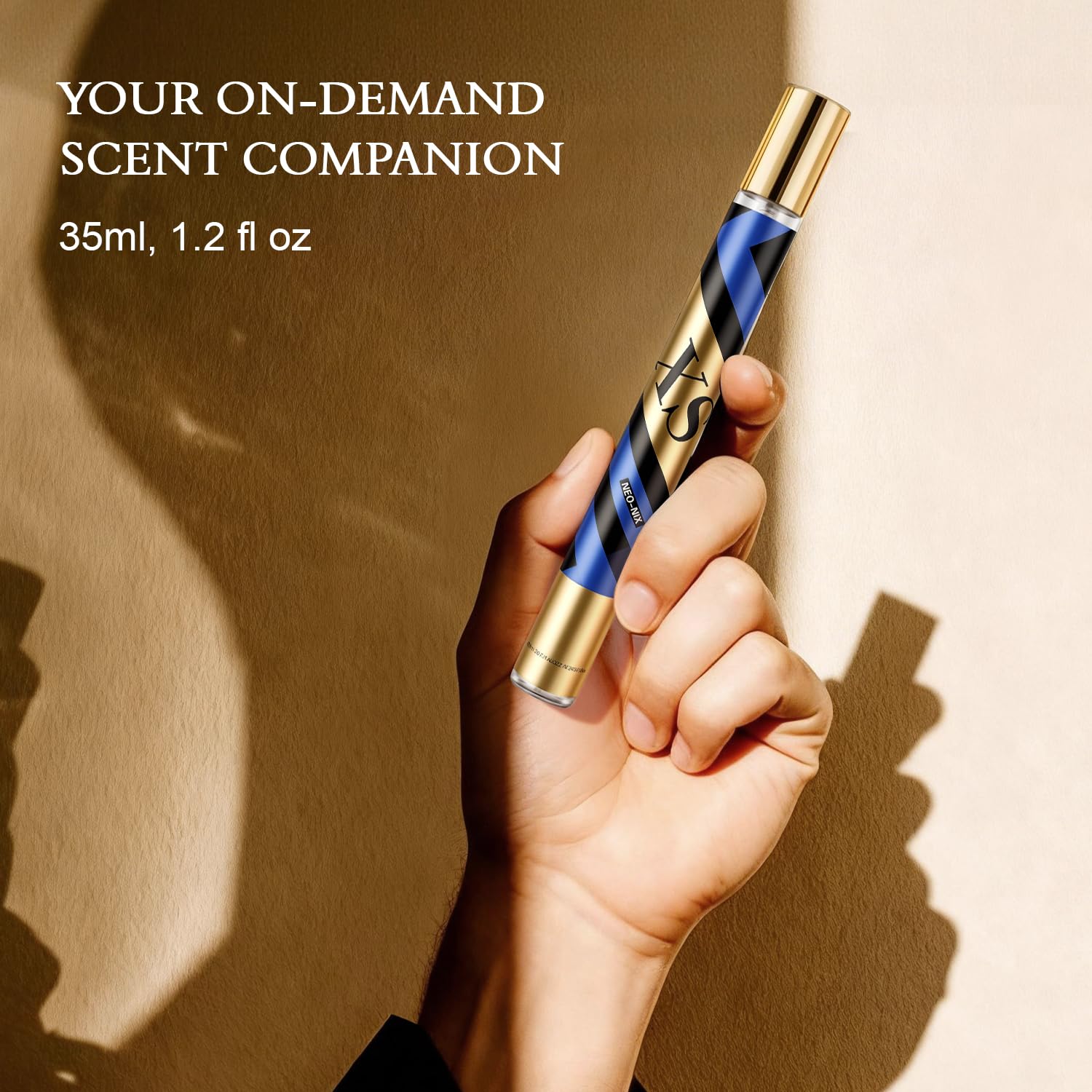 Profumo cofanetto regalo uomo, confezione da 10 profumi uomo da 35 ml, mini profumo da viaggio, note floreali, fruttate, legnose e cuoio, set regalo di profumi per Natale, San Valentino e compleanno