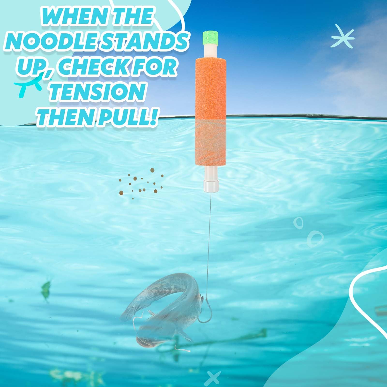 catch pole collecting fishing noodles Amazon.com : Threehoney 10 Set 11.46 Inch Catfish Noodle Jugs Fishing  Noodles Orange Catfish Jugs Fishing Lines Rig Tackle for Catfishing :  Sports & Outdoors
