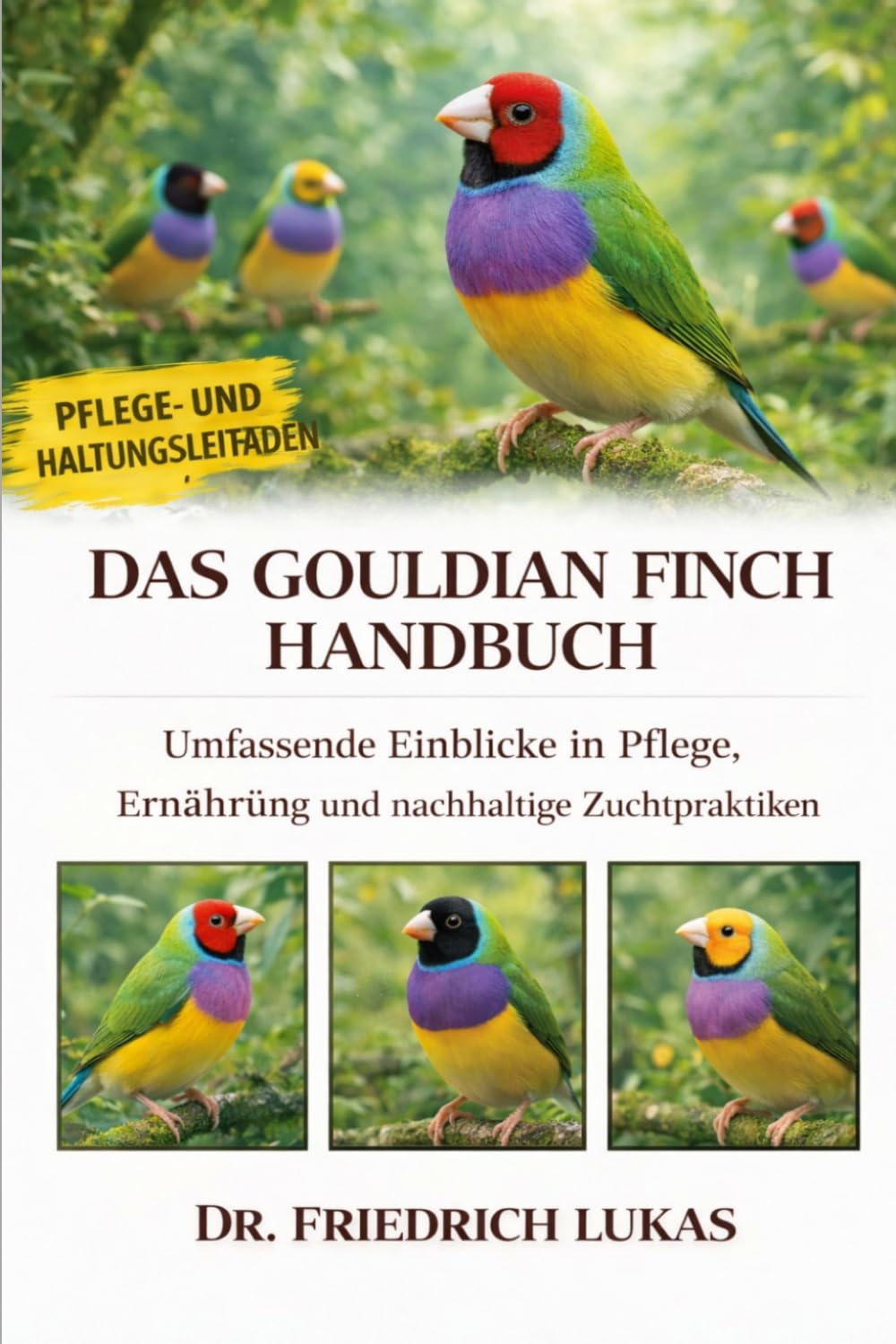 DAS GOULDIAN FINCH HANDBUCH: Umfassende Einblicke in Pflege, Ernährung und nachhaltige Zuchtpraktiken